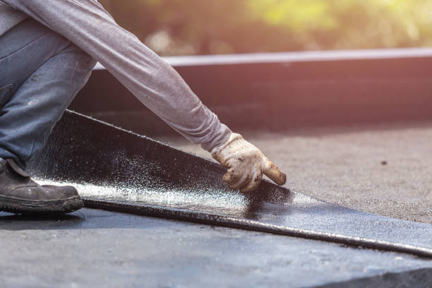 Professional Crawl Space Encapsulation technician working in Decatur, MI